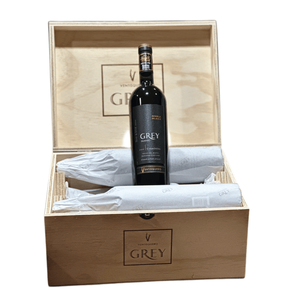Ventisquero Grey Carmenere Wine(With wooden case)